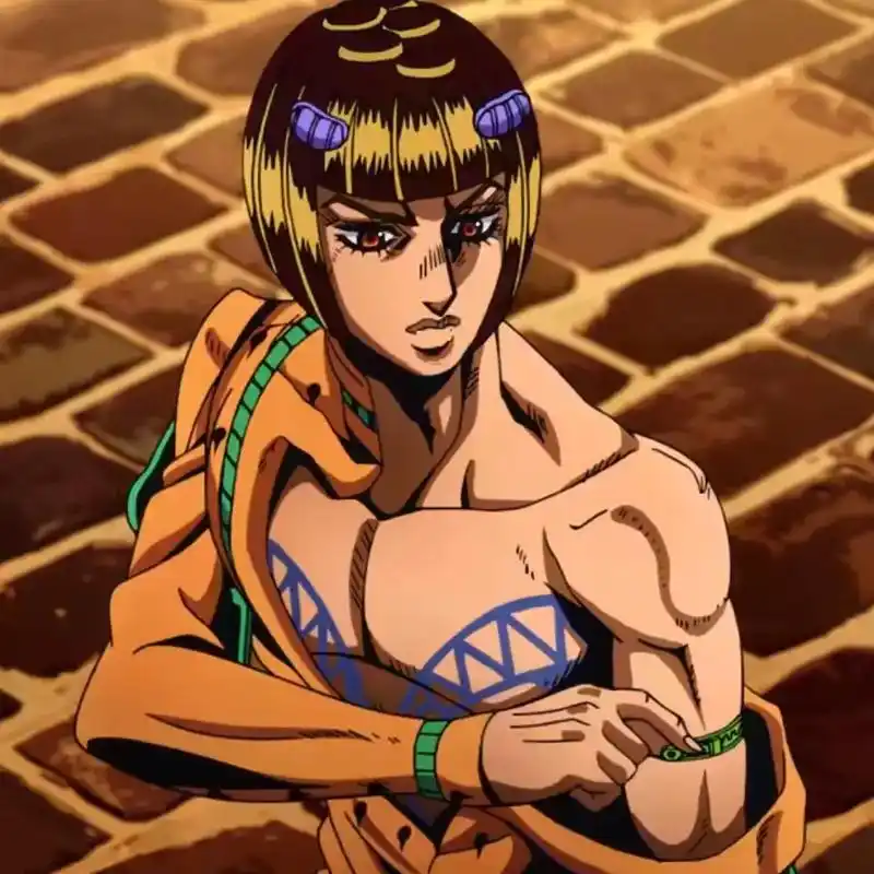 布姐简直美强惨的代表了 #jojo的奇妙冒险 #布加拉提 # - 抖音