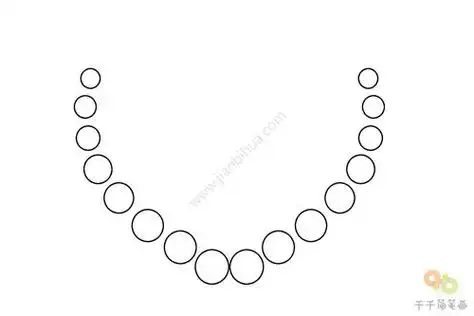 项链简笔画简单又漂亮项链简笔画简单又漂亮贝壳