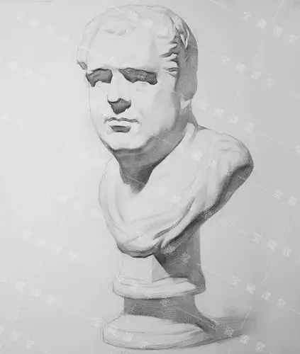 素描石膏像课程训练分享(附视频) 宝藏美术网校_步骤