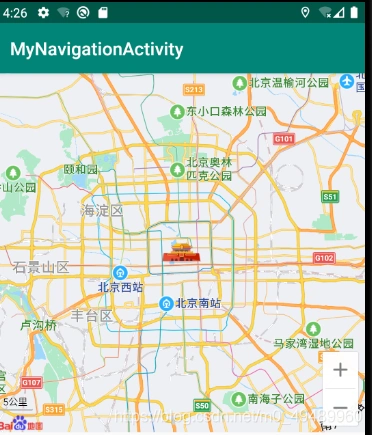 androidstudio百度地图sdk之地图定位与运动轨迹绘制