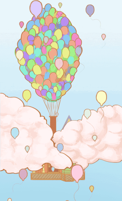 浪漫气球,飞屋环游.仙气满满!