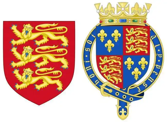 ▍英格兰皇家徽章中的狮子形象