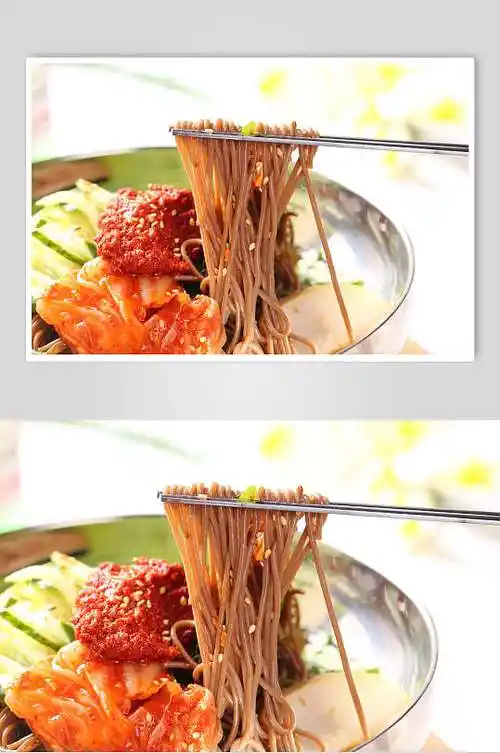 正宗美味朝鲜冷面美食图片