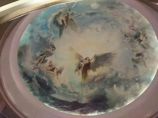 首都机场画有裸女壁画还在吗