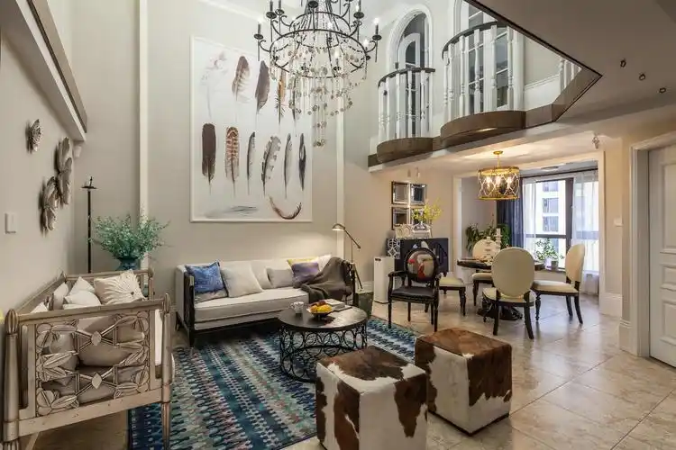 标签大全复式跃层装修效果图