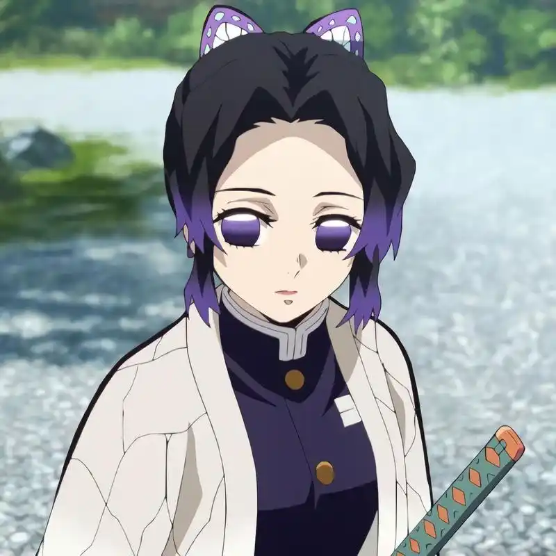 「第76期」动漫女头:鬼灭之刃 蝴蝶忍无水印女生头像