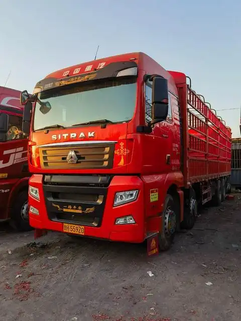 【图】- 出售汕德卡g7 前四后八9米6高栏 460马力 - 淄博周村货车