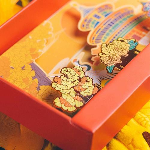 北京天坛文创书签礼盒纪念品金属镂空天坛四季国风学生毕业礼物