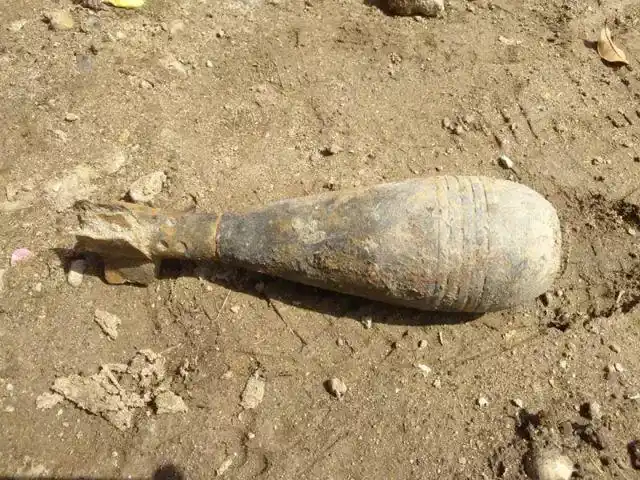 广汉工地惊现迫击炮弹警方已安全引爆