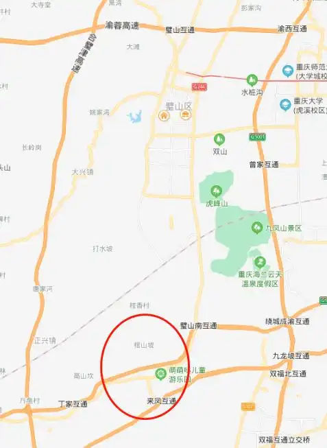 合璧津高速正式改道!新增来凤,绕避新机场_璧山