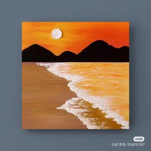 油棒画Ⅰ新手画成这样可以吗