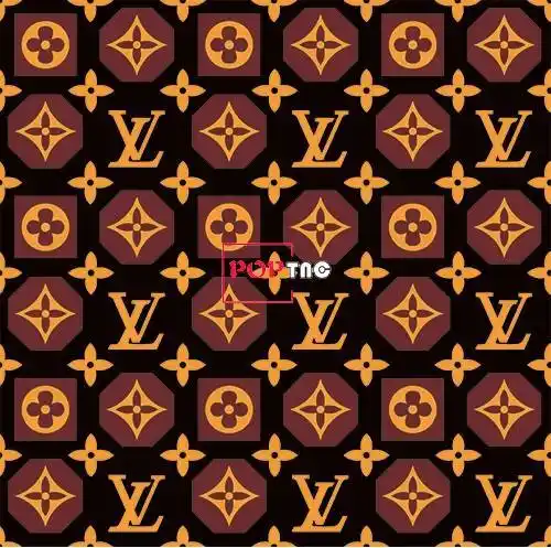 复古lv花纹印花图案服装纺织数码印花花型素材