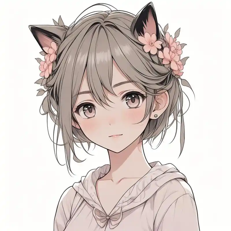 93猫耳少女头像精选93