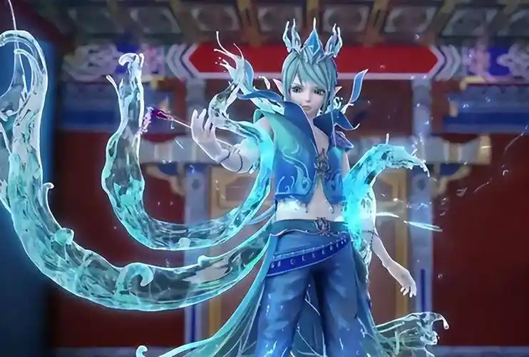 原创叶罗丽水王子发疯似地追赶罗丽没想到反手就是一掌挡住了