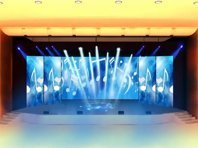 剧院演唱会舞台舞美创意led屏