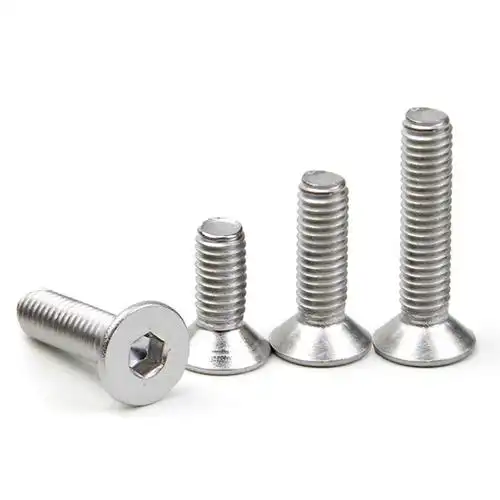 【m4m5m6】304不锈钢 平头内六角螺丝钉螺栓 平杯机钉