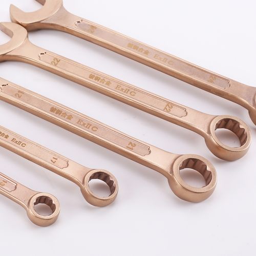 扳手波斯bosi工具3470青铜梅呆铍铜梅花开口两用扳手