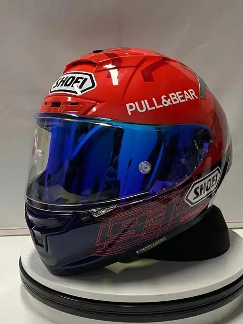 shoei x14 红蚂蚁二代 头盔机车摩托全盔男女休一防摔街道骑行 m码