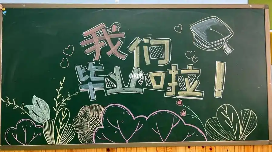毕业季黑板报