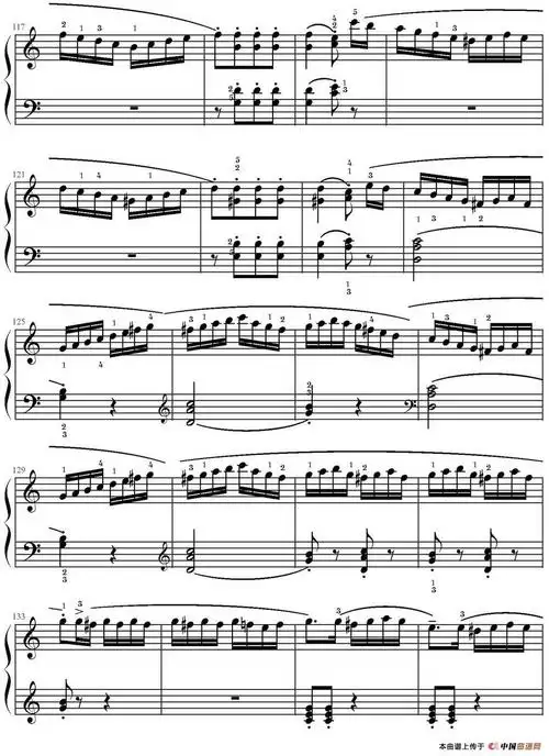 c大调小奏鸣曲 op.20 no.1(库劳作曲版)(1)_c大调小奏鸣曲 op.20 no.