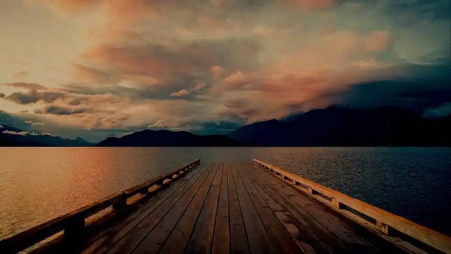 5k高清治愈系火烧云壁纸