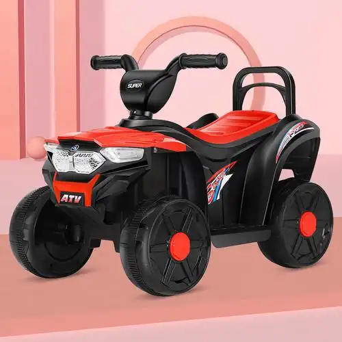 21新款儿童充电四轮电动越野沙滩摩托车1到3岁小孩玩具遥控电瓶车舒弗