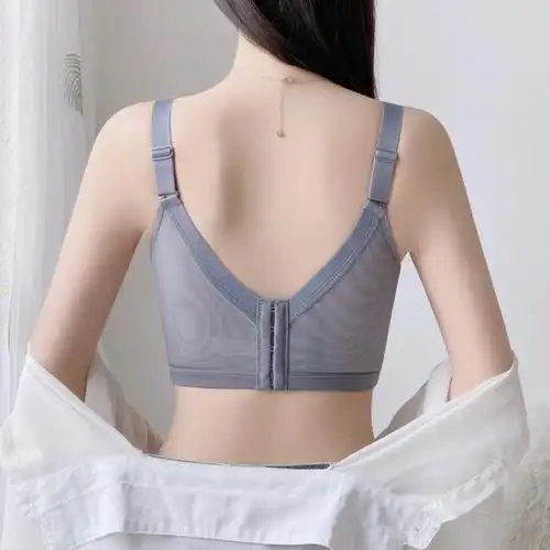 韩尼姿品牌调整型内衣女新款薄款收副乳上托胸型聚拢文胸女 橙色 80b