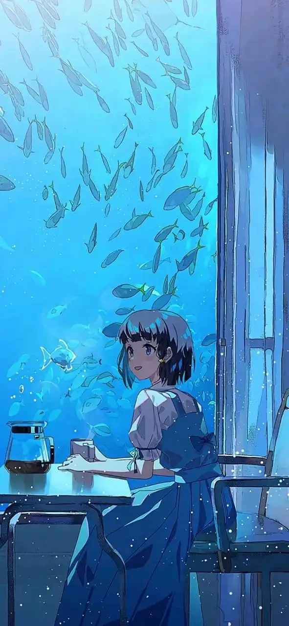 蓝色系壁纸#动漫壁纸# #壁纸