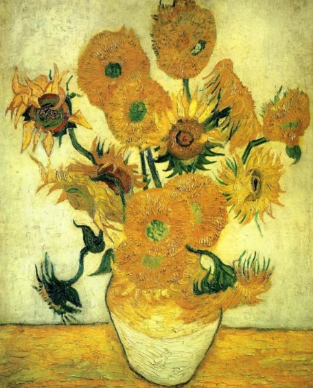 梵高最著名油画作品《向日葵》鉴赏