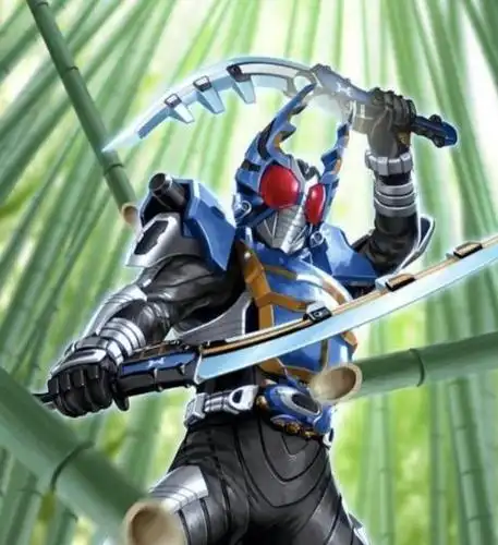 五个蓝色的假面骑士,我要投突击野狼和钢斗一票