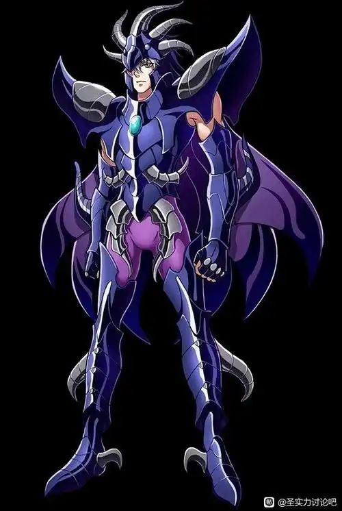 后来又接触到车田老师的《圣斗士星矢》,对冥界的108位冥斗士也同样很