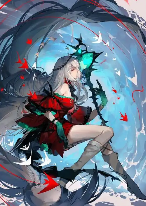 明日方舟:深度分析为何浊心斯卡蒂衣服红配绿,却依旧好看?