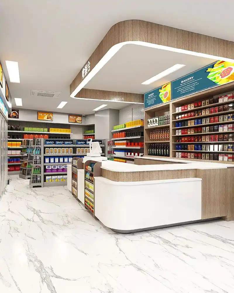 便利店装修设计效果图.承接全国各地店面设计 100%原创作品 - 抖音