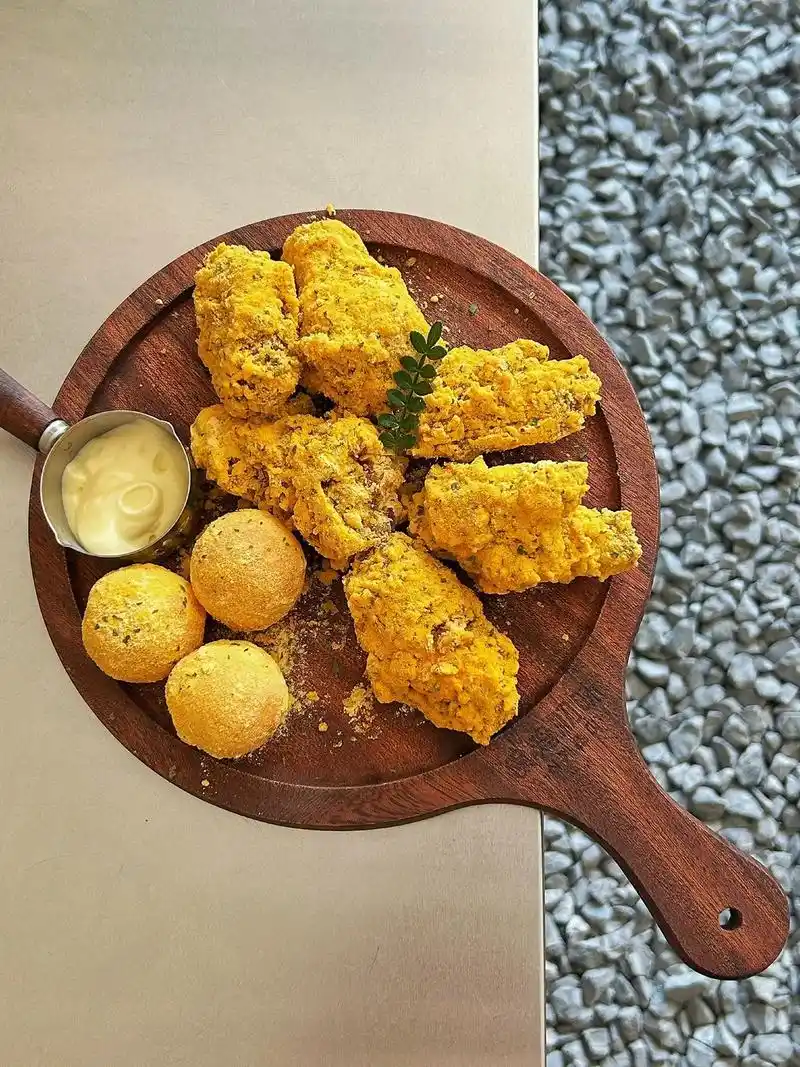 至少咱家芝士炸鸡一直做的 - 抖音