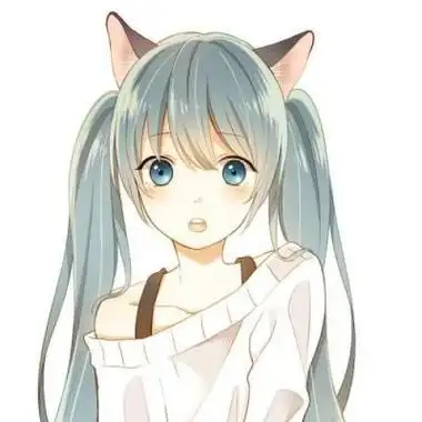 二次元猫耳少女头像猫耳动漫头像女可爱萌漂亮qq女生头像520