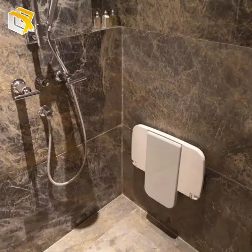 浴室折叠凳壁椅挂墙式淋浴座椅老人残疾人无障碍折叠凳