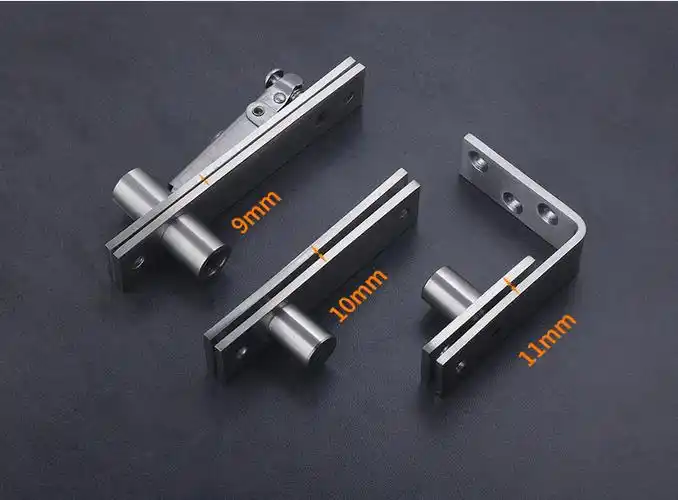 轴天地转轴铰链隐形门天地合页重型上下暗藏合页 201一字天地轴【图片