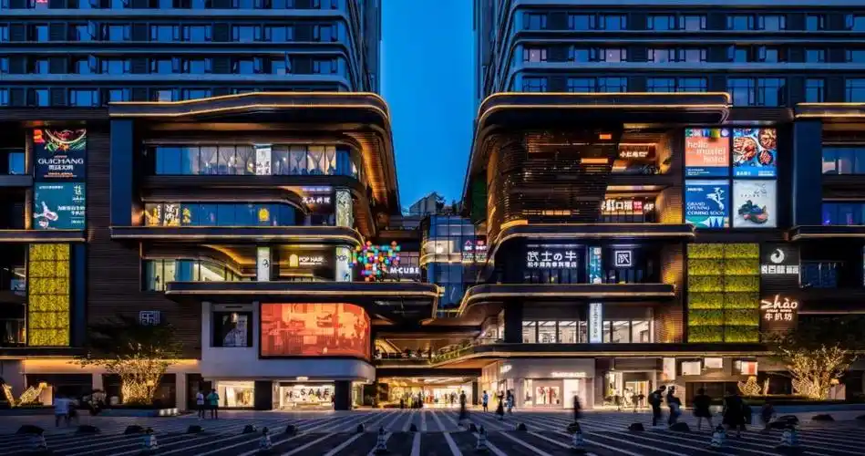 全国100余家商场外立面造型图片集锦!