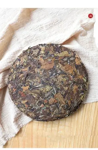 吾雨 福鼎白茶饼寿眉秋季贡眉[玉塘秋色]陈年老白茶特级高山茶叶