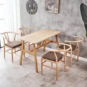 椅子家用餐椅工业风房间会客桌椅快餐桌酒店椅出租屋饭馆餐馆学校