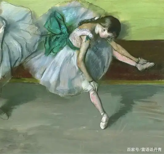 德加作品《芭蕾舞女》