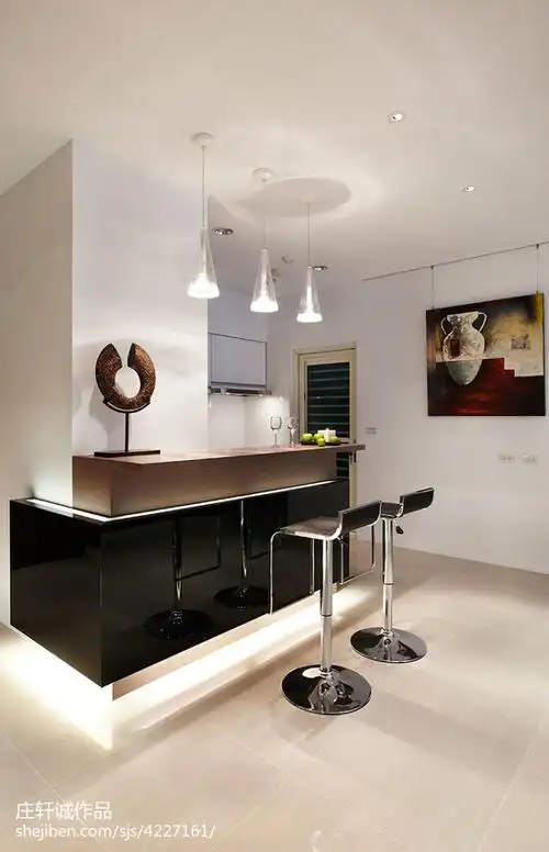 潮流混搭吧台装修效果图大全欣赏