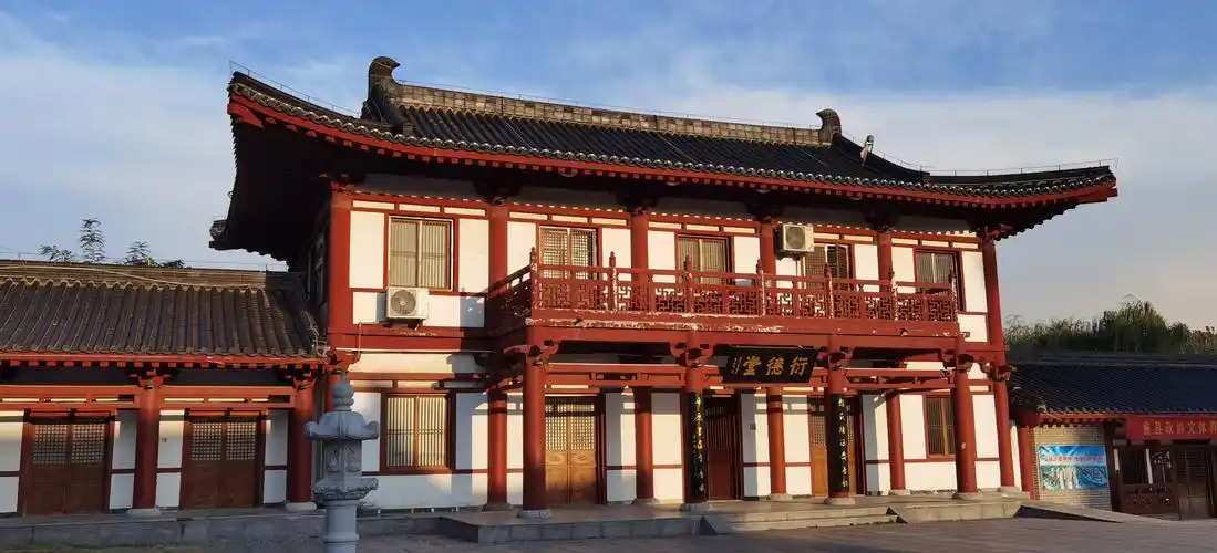 唐朝书圣颜真卿公园休闲的好地方!