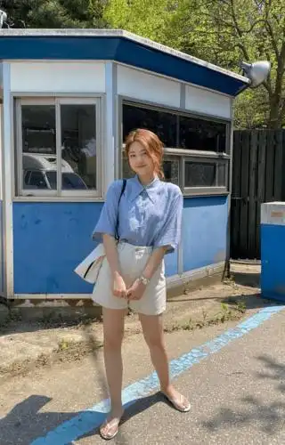 衬衫 短裤,风潮的搭配,造就精致的时尚感!