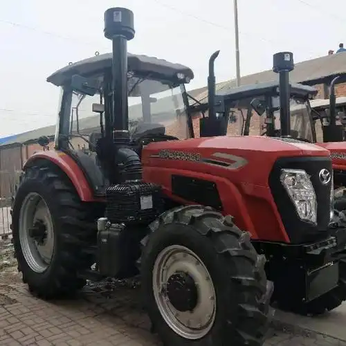 时风大桥2104大马力拖拉机大型四驱增压旋耕机潍柴发动机