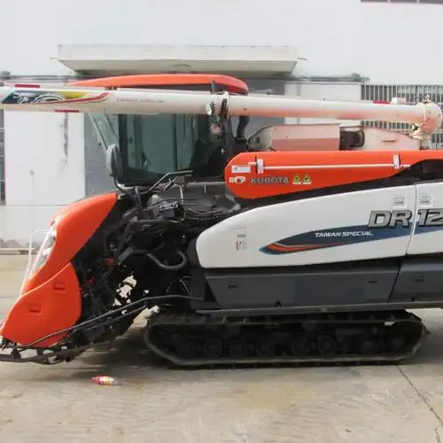 江苏省二手久保田半喂入dr120er112进口履带收割机批发