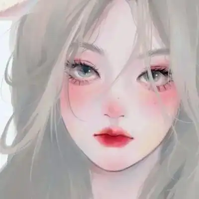 超火超好看的女生手绘头像图片