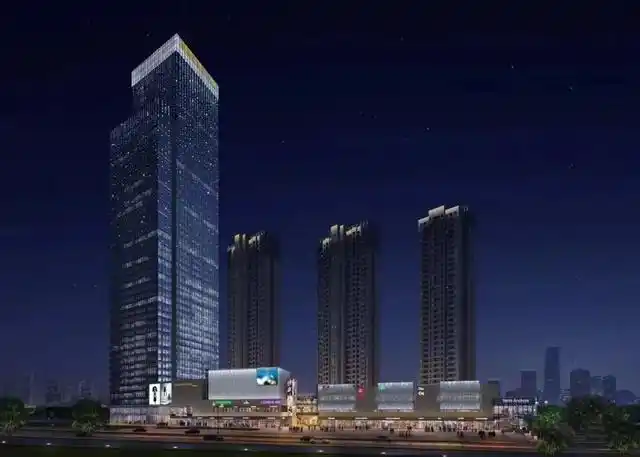 建筑由世界五百强绿地集团打造据了解该项目为顺德绿地中心预计今年1