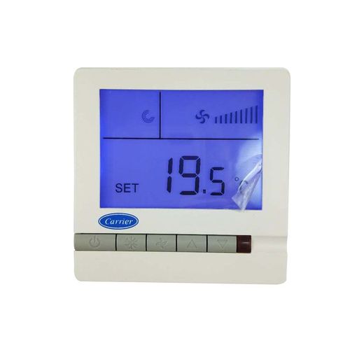 carrier开利中央水空调液晶温控器 风机盘管三速开关面板