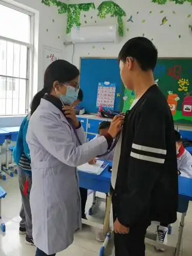 爱心之旅——徐州特教学校学生的体检